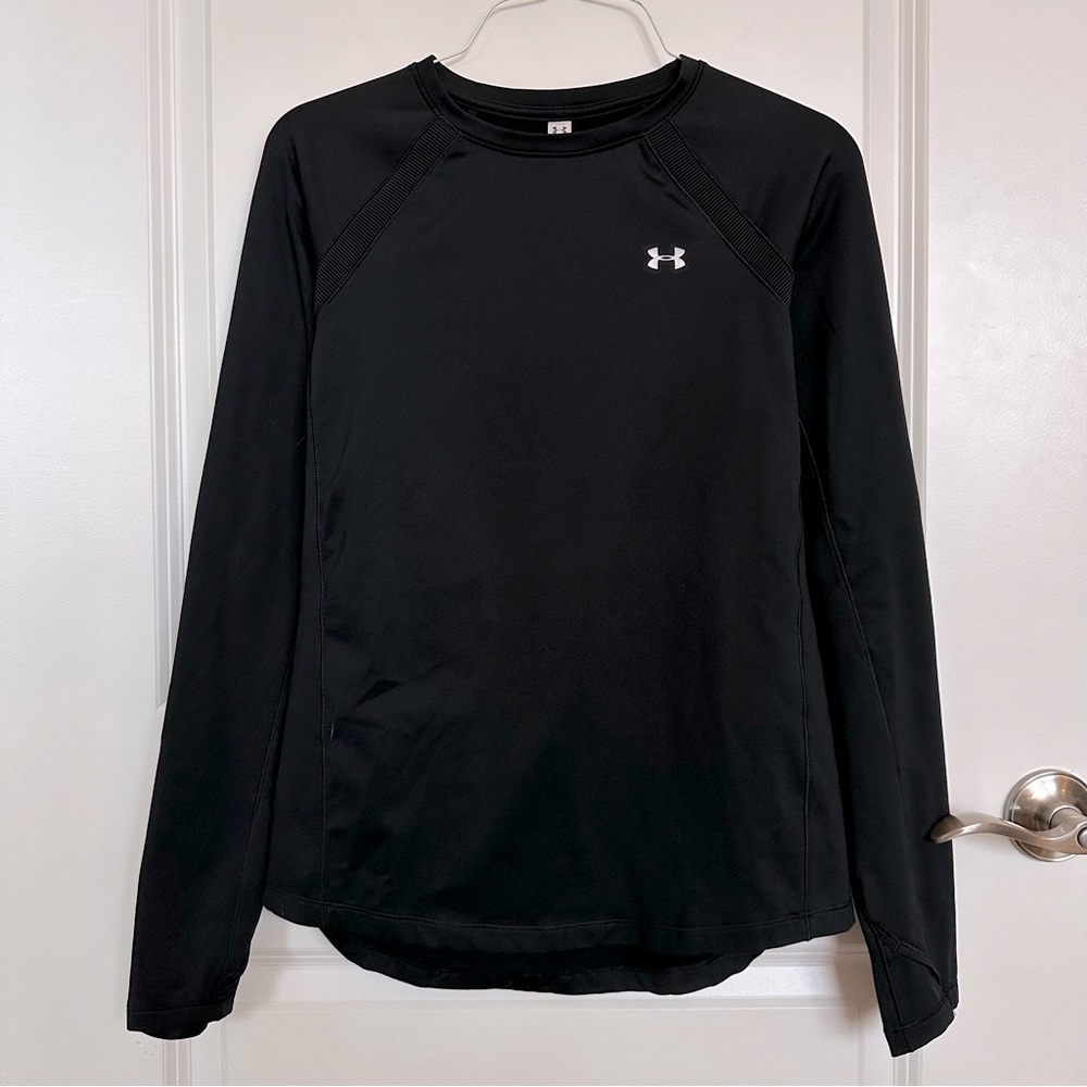 Small Under Armour ColdGear Long Sleeve Compression Activewear Top